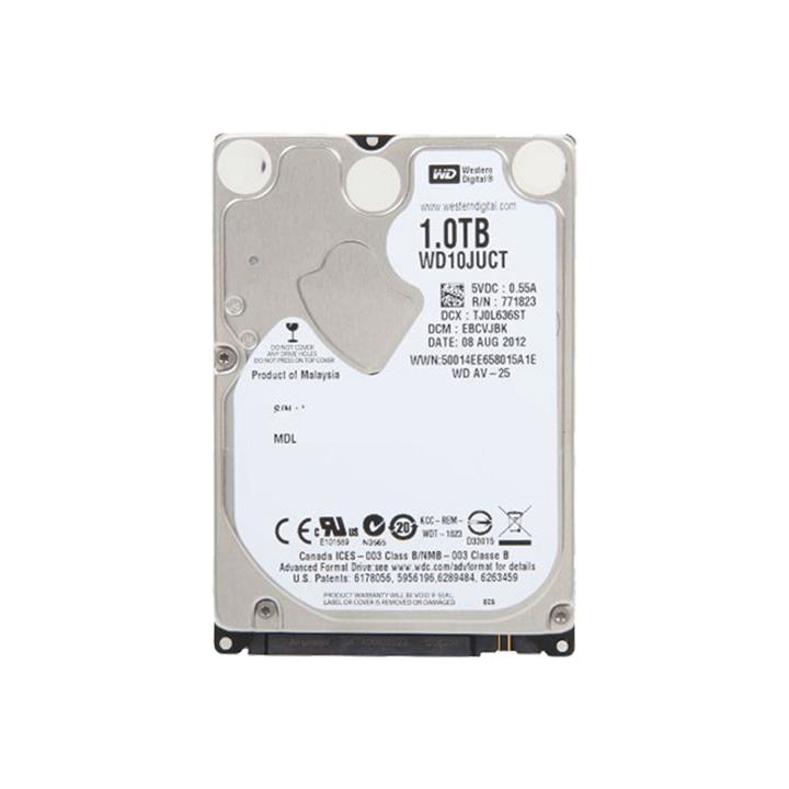 هارد لپ تاپ وسترن دیجیتال مدل WD۱۰JUCT ظرفیت ۱ ترابایت Western Digital WD10JUCT 1TB 5400RPM NoteBook Hard Drive black